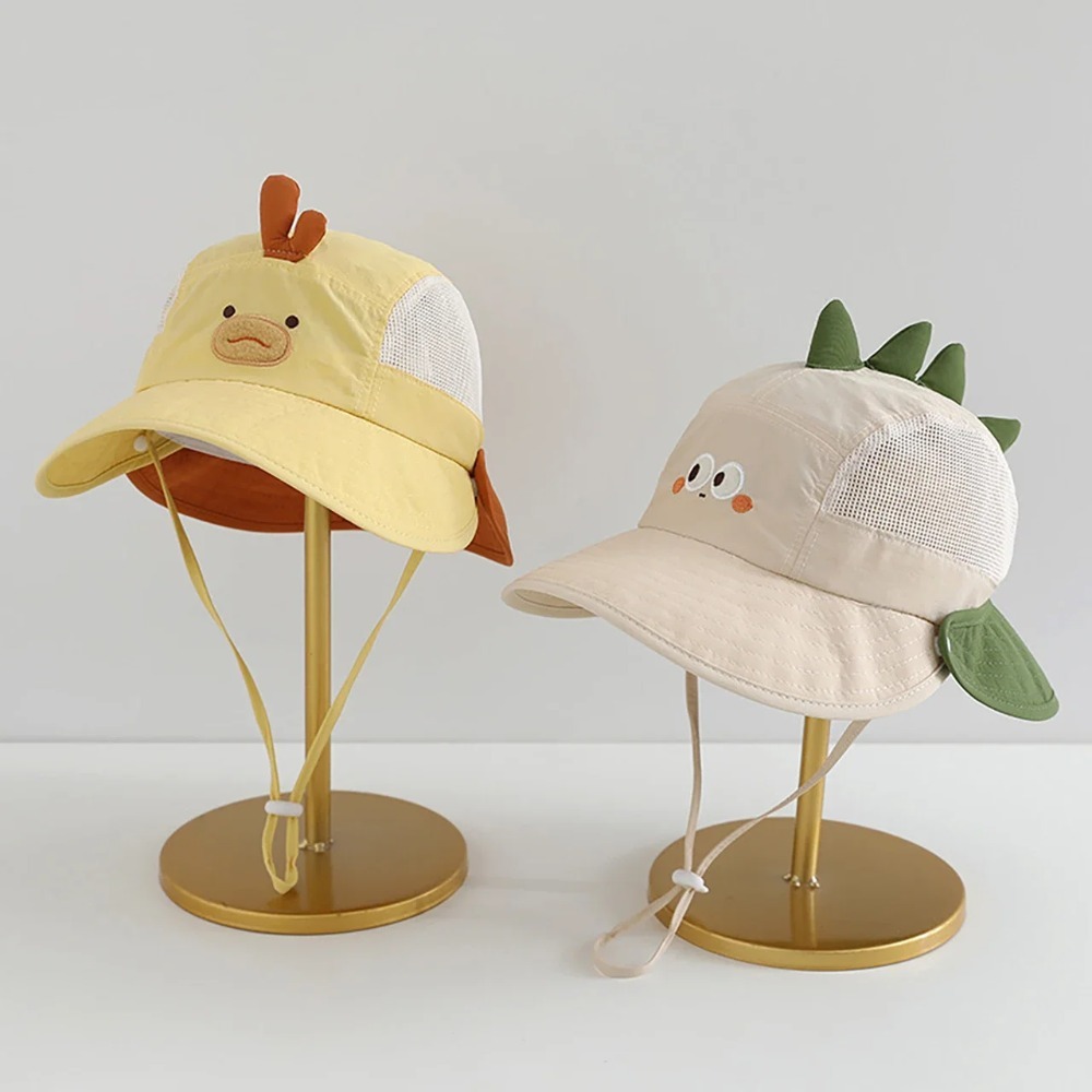 Visor Sun Hat - Chapéu de Praia Infantil com Orelhas