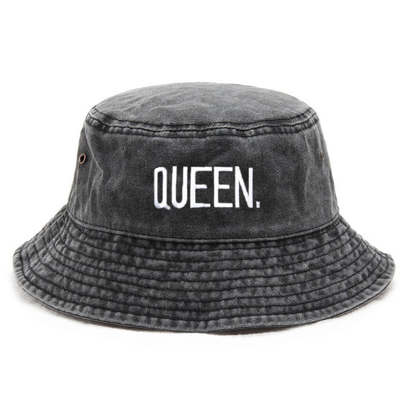 Personalizar rainha lavado vin - Bucket Hat Cotton avaliação e preço