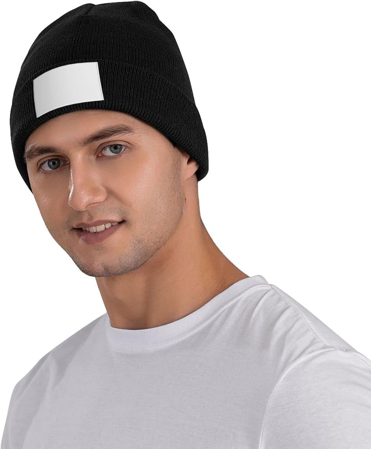 German Shepherd With Heart Bea - Beanie Cuffed Knit avaliação e preço